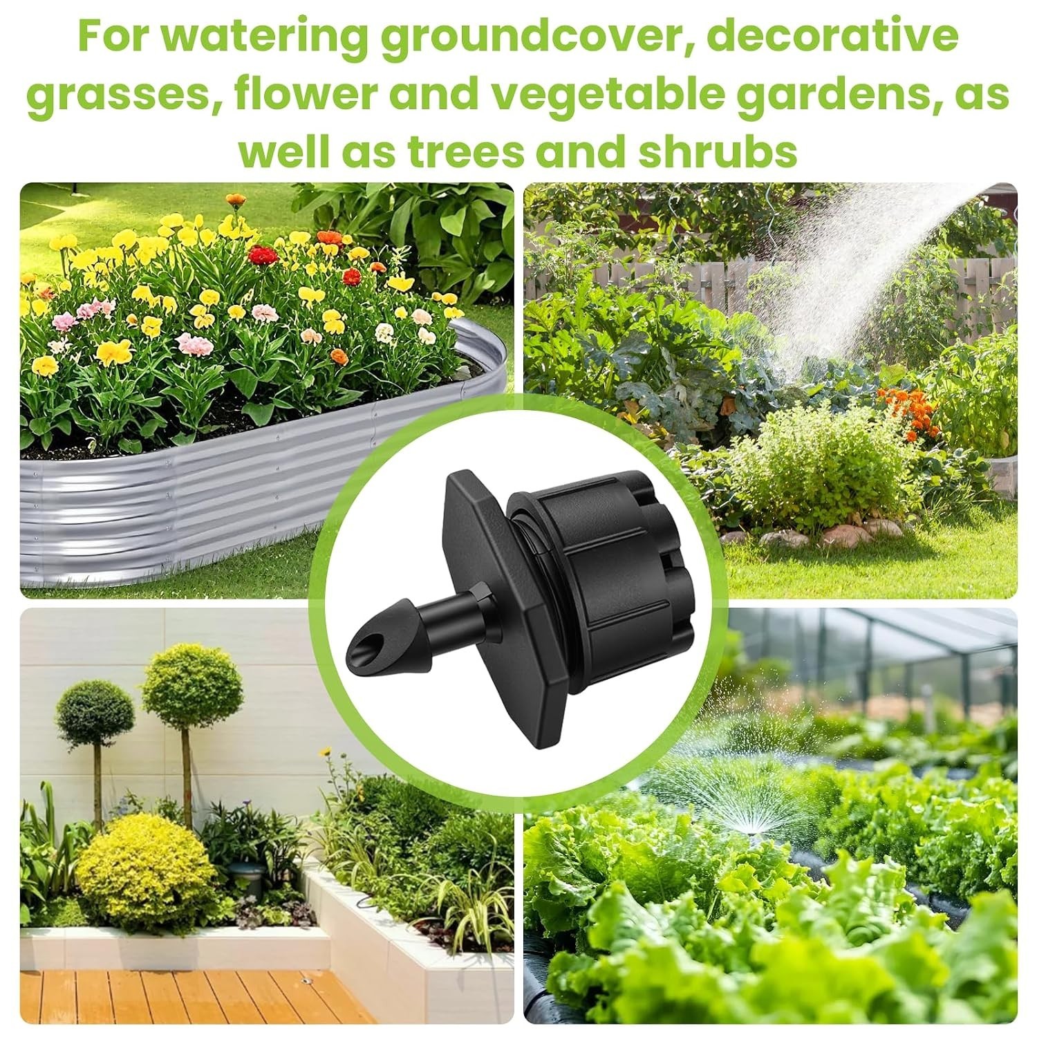 50 Pcs Adjustable Drip Irrigation Emitters for Raindrip 157005B | Adjustable ...