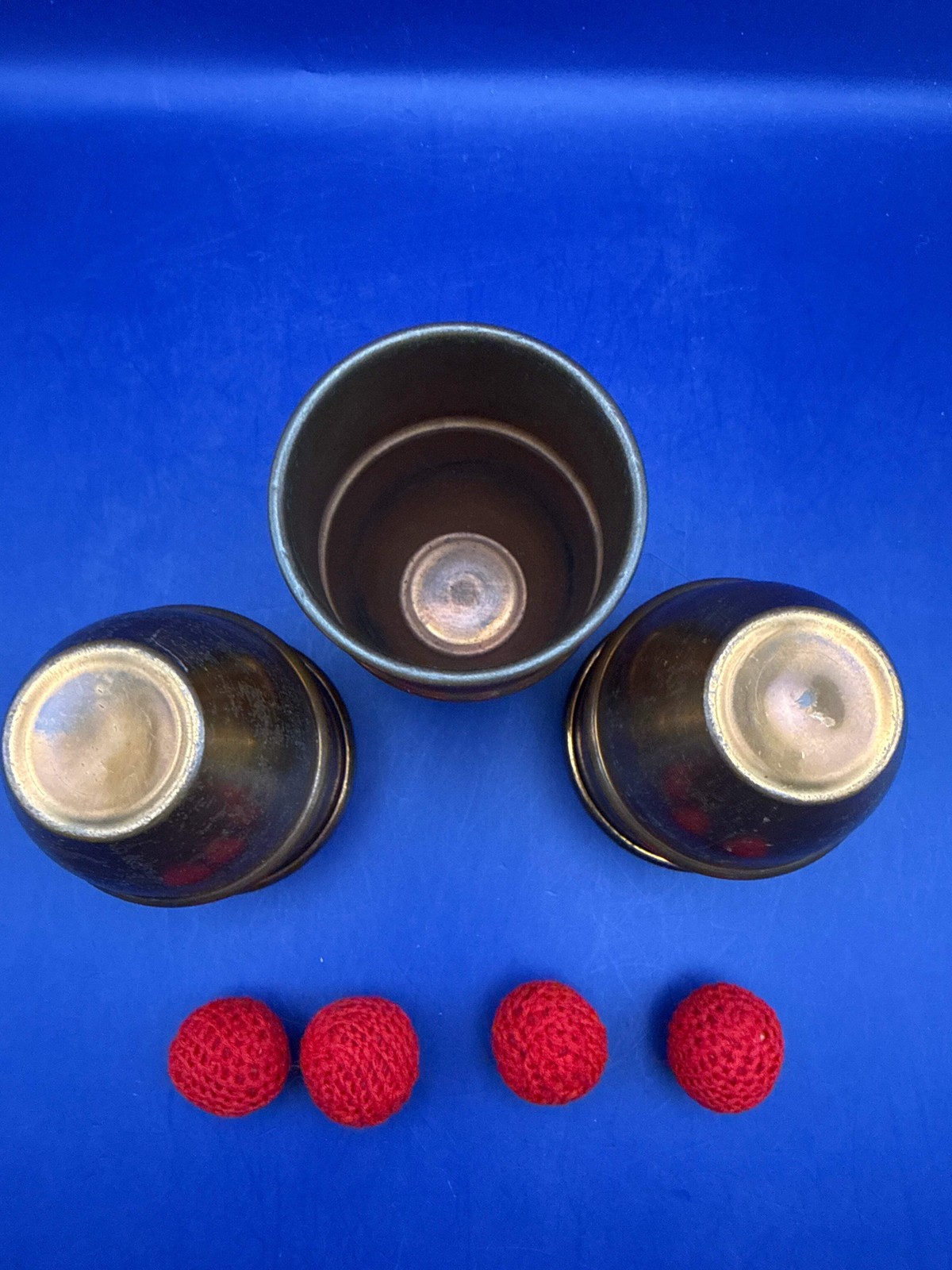 Morrissey Copper Cups - Large with balls.