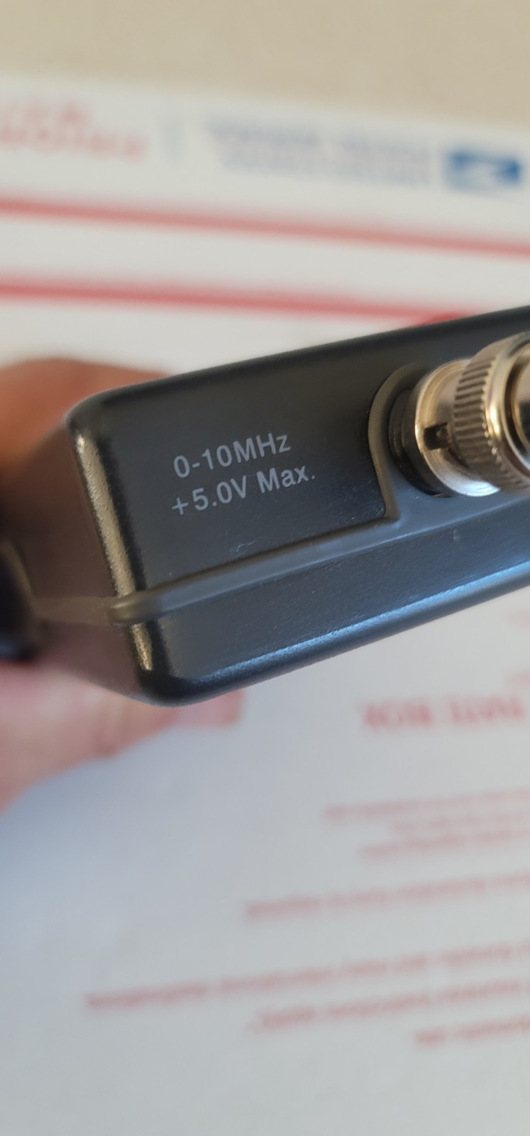 RADIO SHACK FREQUENCY COUNTER FOR CB AND HF TRANSCEIVER