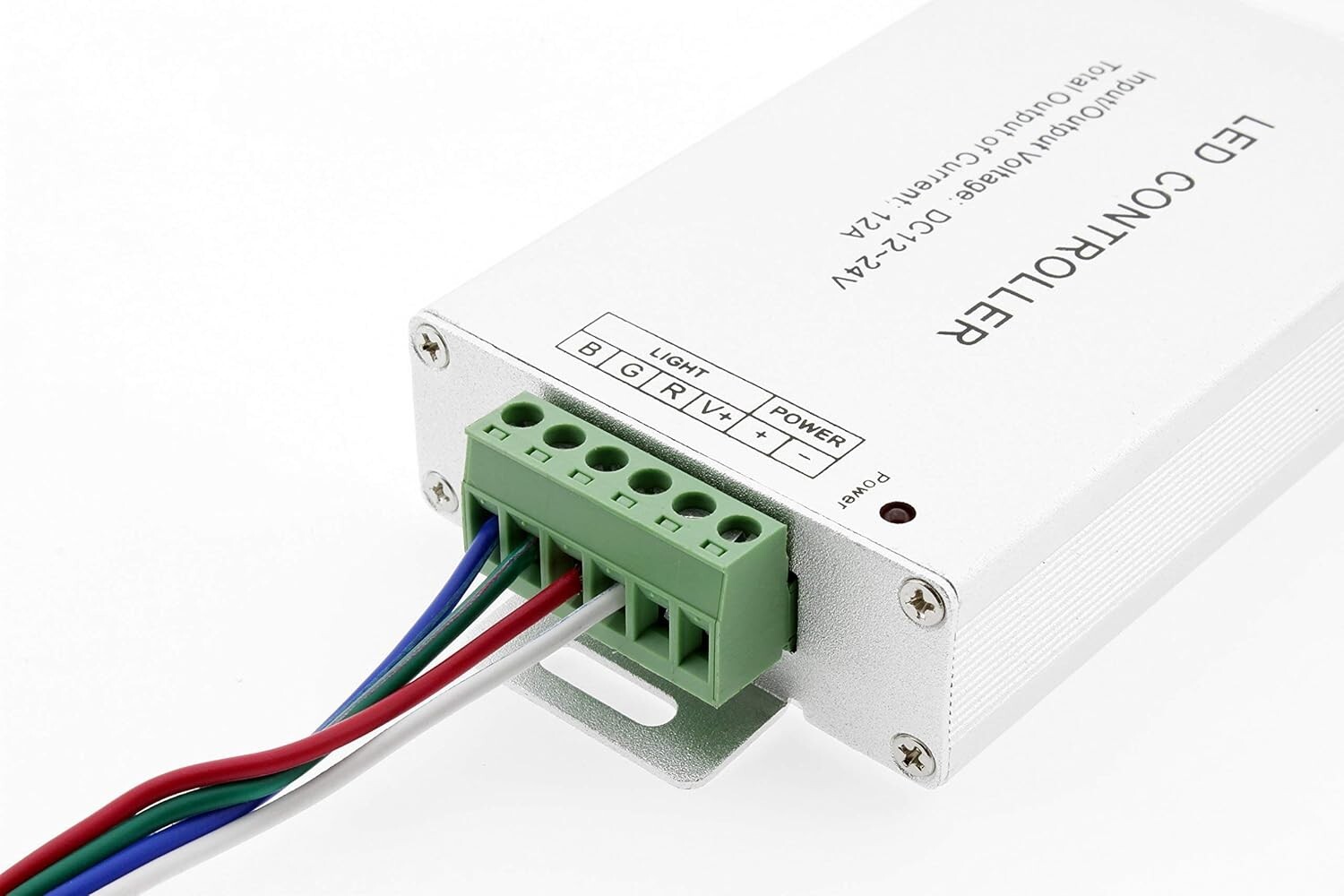 12V-24V DC 24A 288W 44Key IR Remote Controller for RGB LED Strip 5050 3528