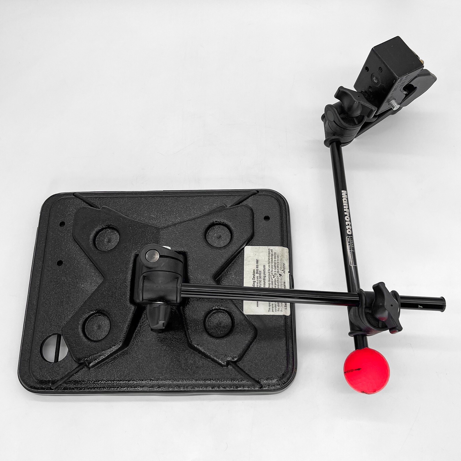Enabling Devices #1566 iPad Mounting System Platform, Arm & Clamp Wheelchairs