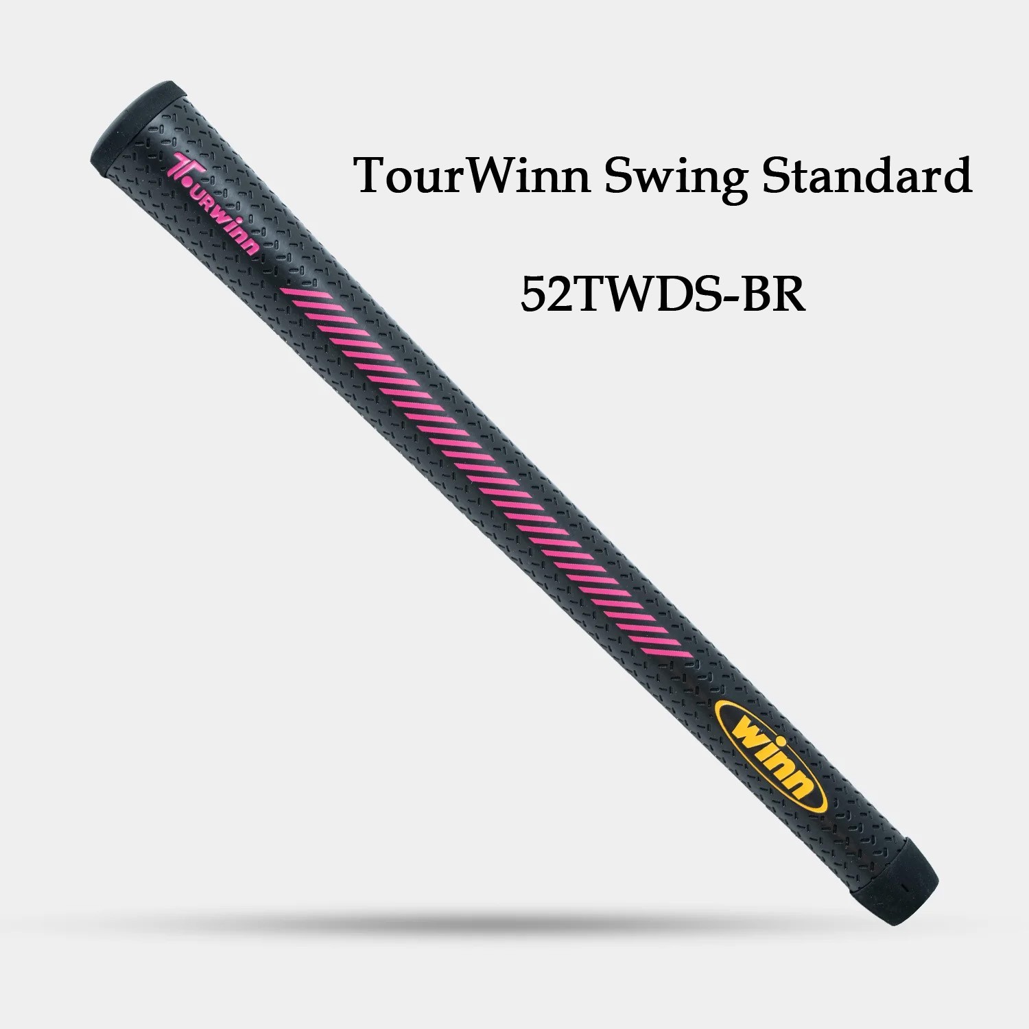 Winn New Series 2026 Tourwinn Swing Grips standard size (52TWDS-BR) Black/Rose