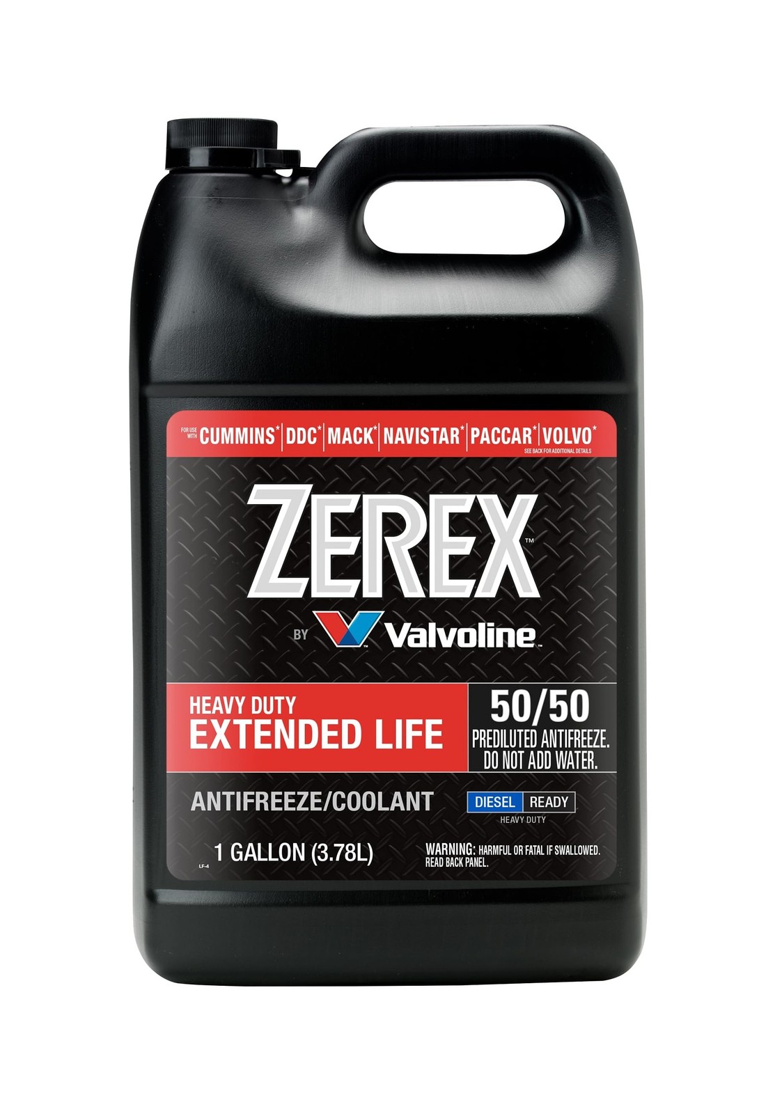Zerex Extended Life Red Heavy Duty (HD) 50/50 Prediluted Ready-to-U... Fast Ship