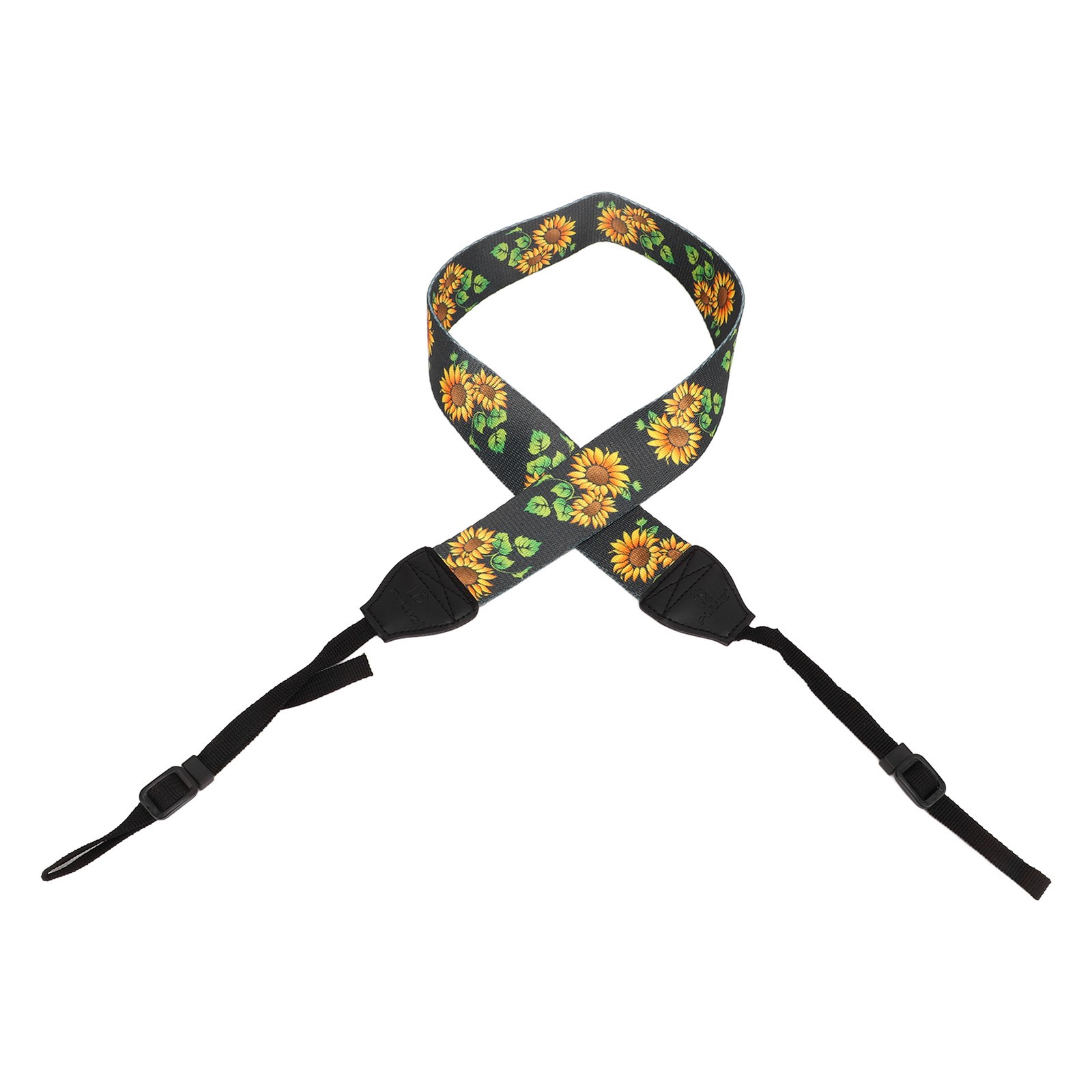 ｀Camera Shoulder Neck Strap Vintage Ethnic Style Sunflower Camera Strap BL