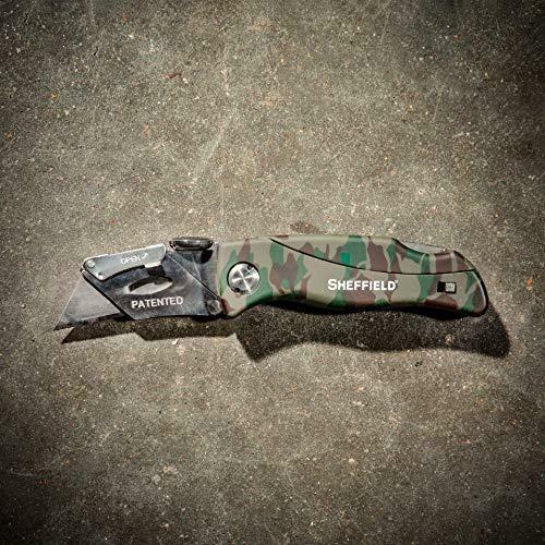 Sheffield 12131 Camouflage Quick Change Utility Knife