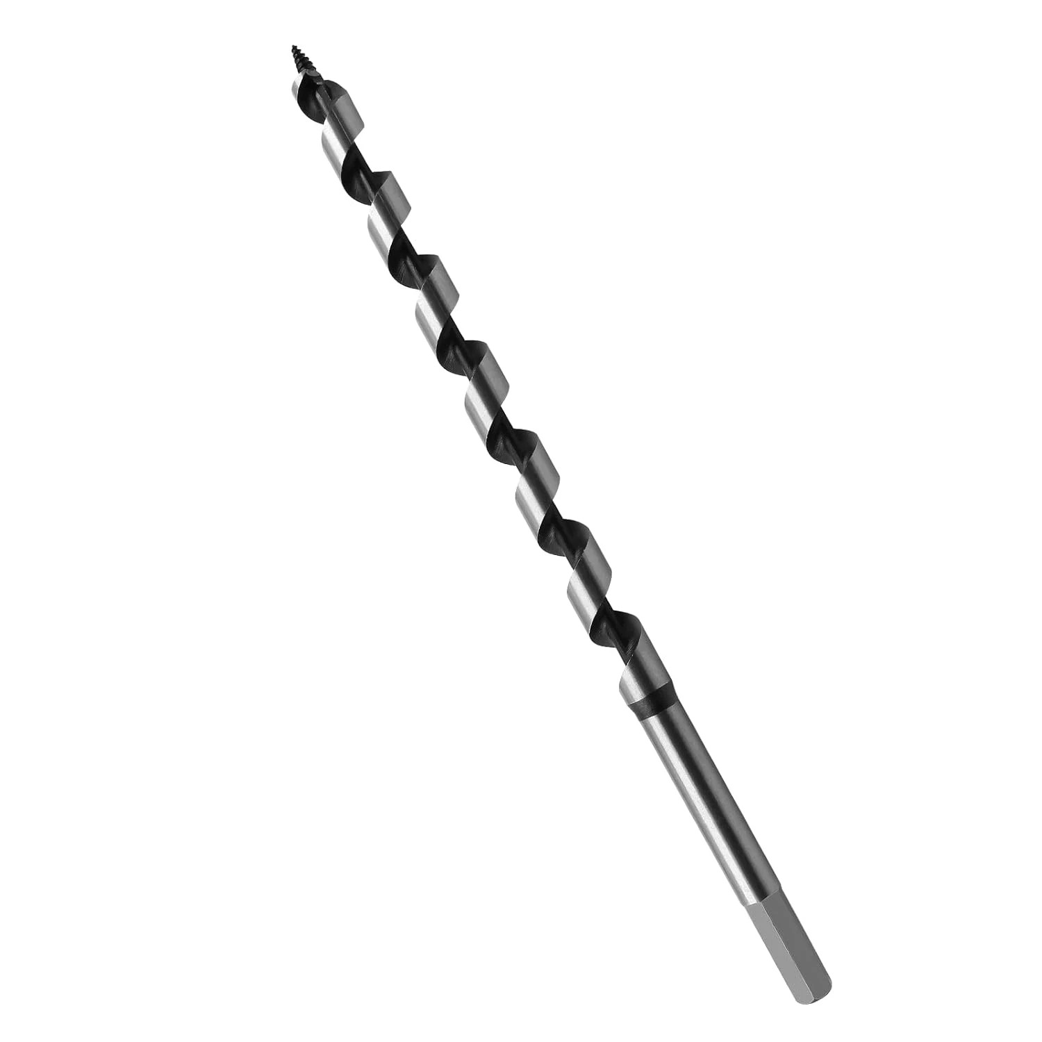 9/16 Inch X 12 Inch Auger Drill Bit, 3/8-Inch Hex Shank Ship Auger Long Drill Bi