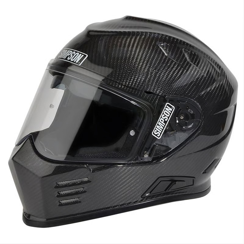 Simpson Motorcycle GBDXXC Ghost Bandit Helmet Adult XXL Carbon Fiber