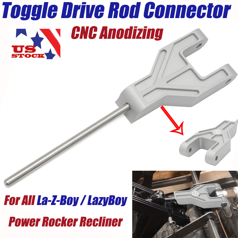 Toggle Drive Rod Connector For All La-Z-Boy/LazyBoy Power Recliner CNC Anodizing