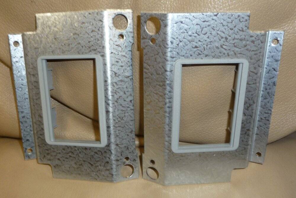 (2) Wiremold CAF3-A2 Power MAB Provision Communication Adapter New