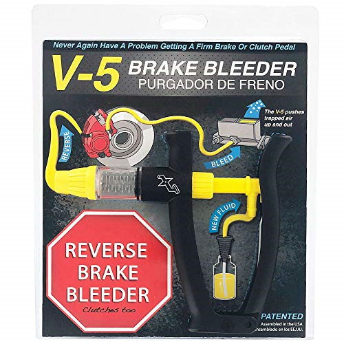 V-5 Reverse Brake Bleeder, One Person, Fits All Makes and Models