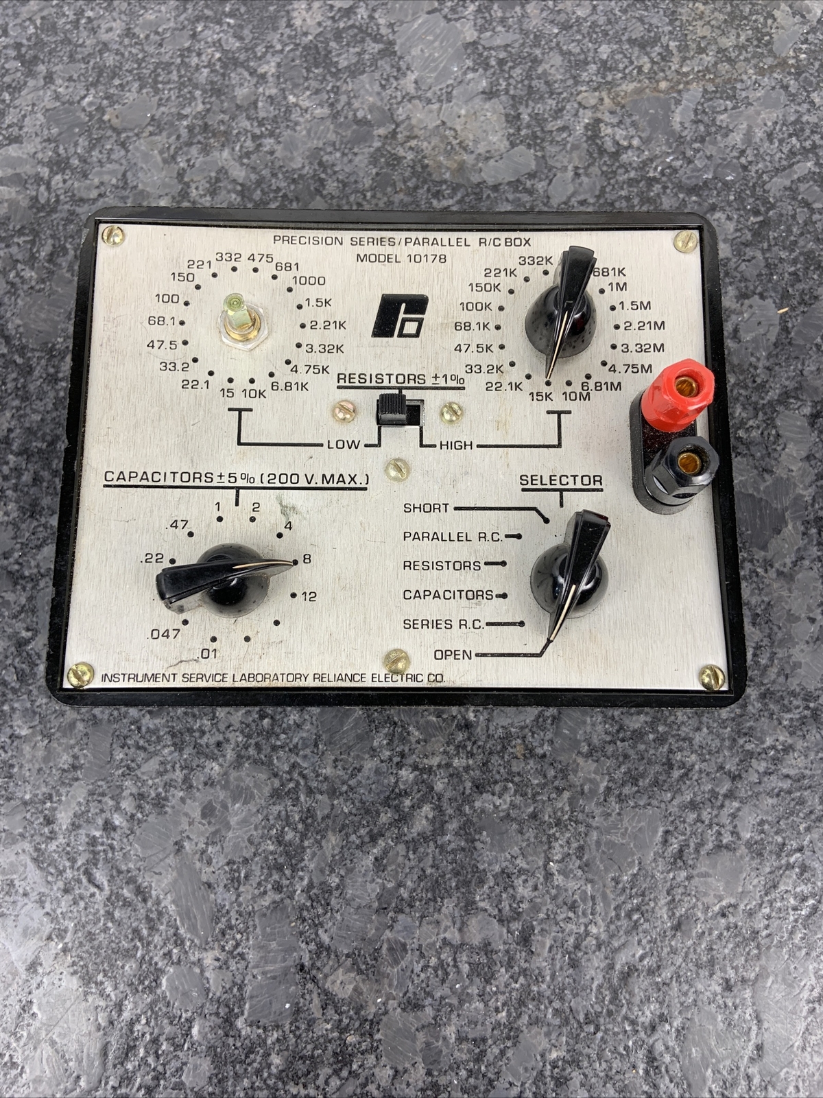 Reliance Electric 10178 Precision Series Parallel R/C Box
