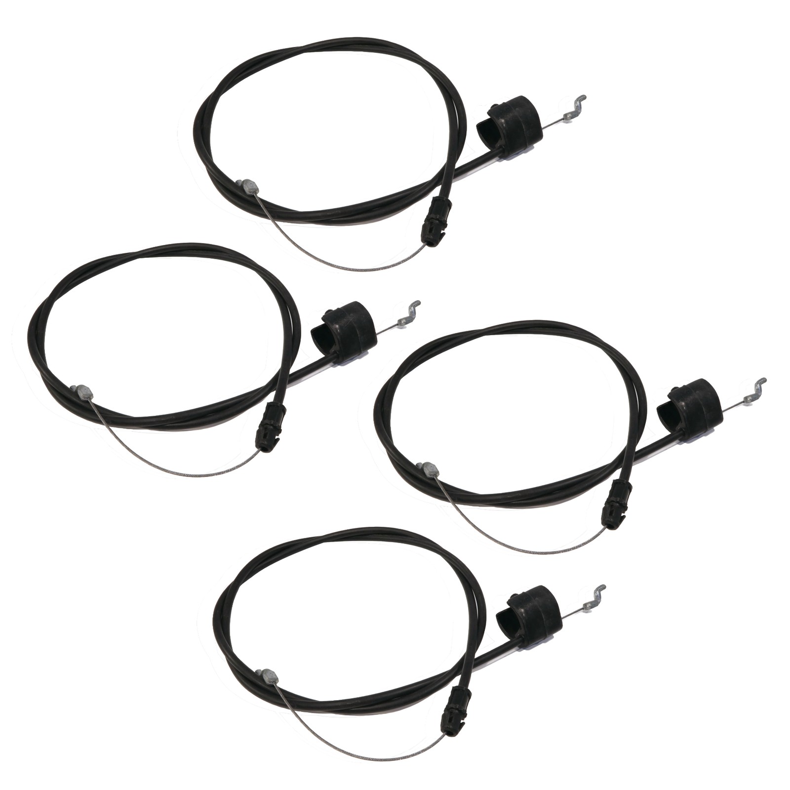 (Pack of 4) Control Cable for 2004-2010 Husqvarna 7021 CM & 2004-2009 7021 CMC