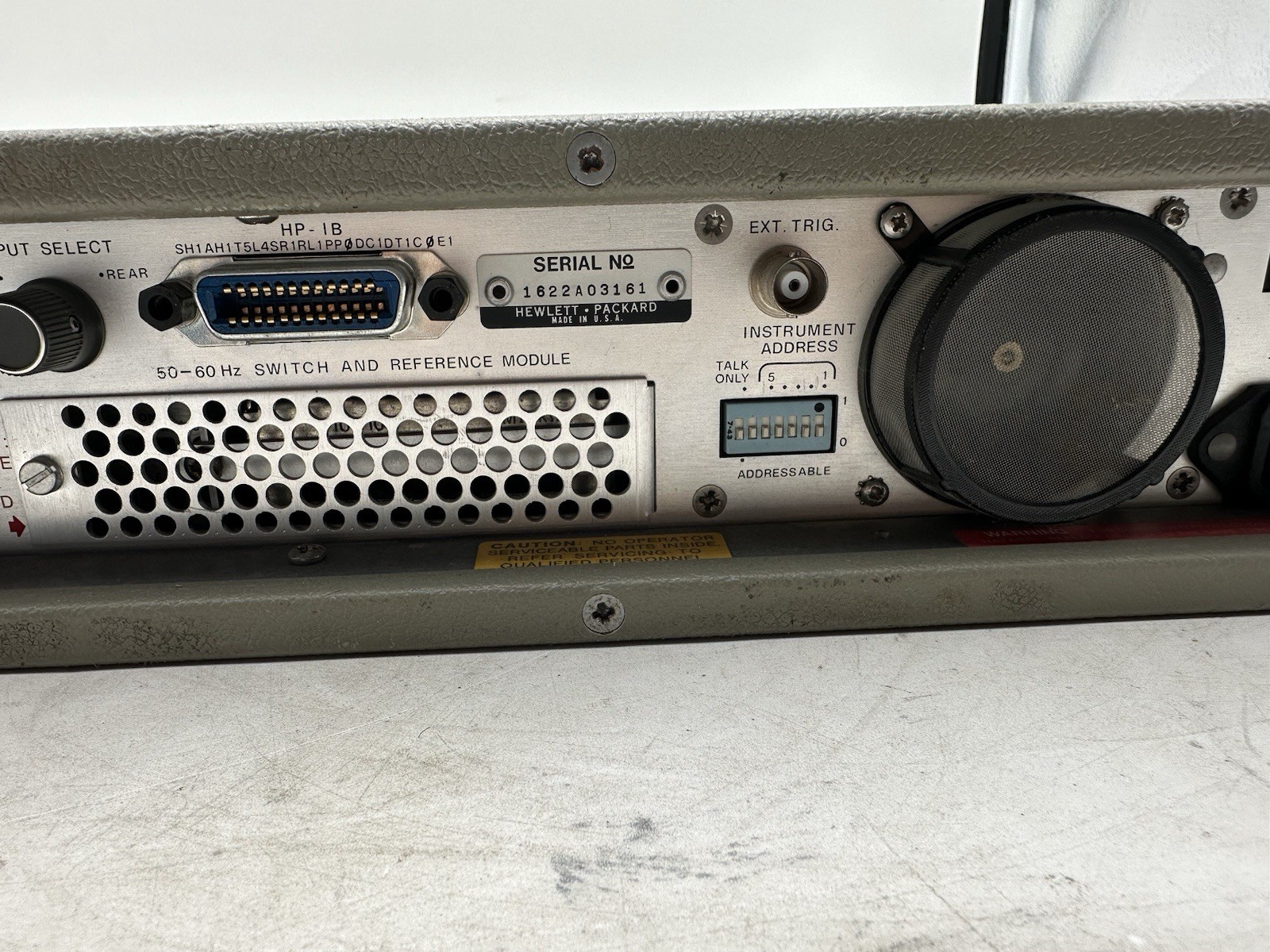 HP 3455A DIGITAL VOLTMETER- Untested, Powers On- Display Works