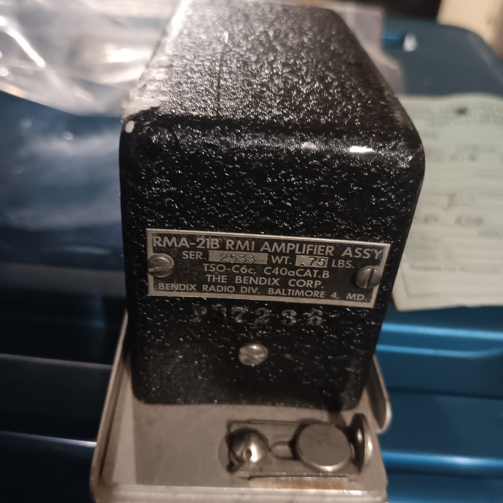 Bendix RMA-21B RMI Amplifier Assembly FREE SHIPPING