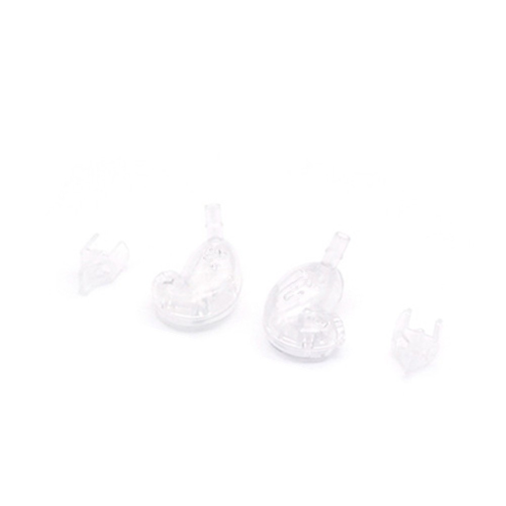 1Pair Clear/Black/Blue Plastic House Shells Cover For Shure Se215 Earphone