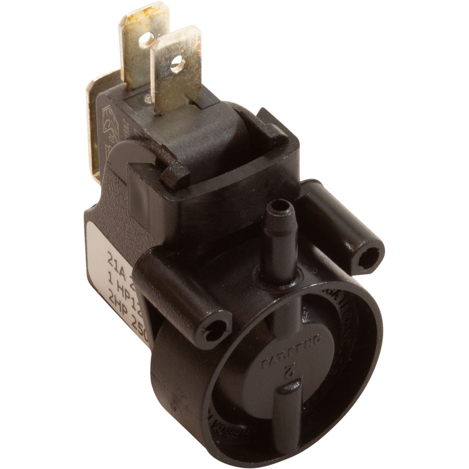 Air Switch, Herga, SPDT, momentary, Side Spout
