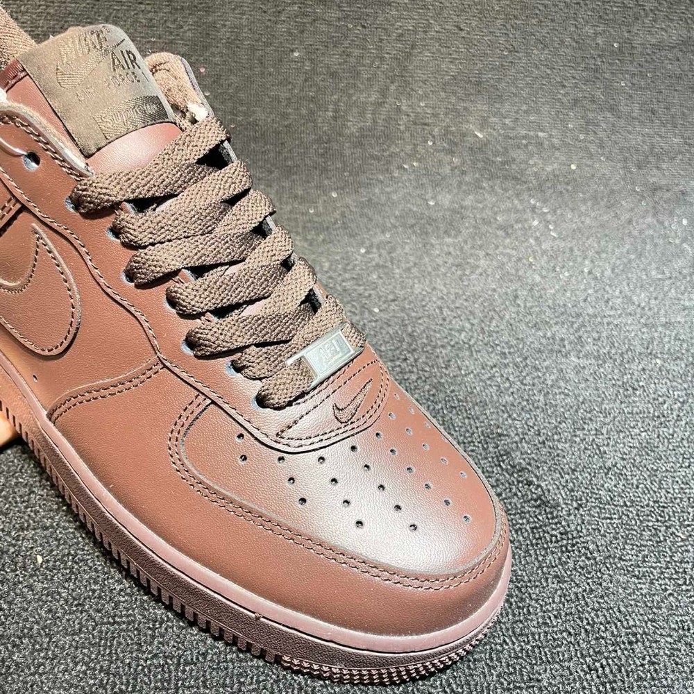 CU9225-200 Force 1 Low x Supreme Baroque Brown 2023