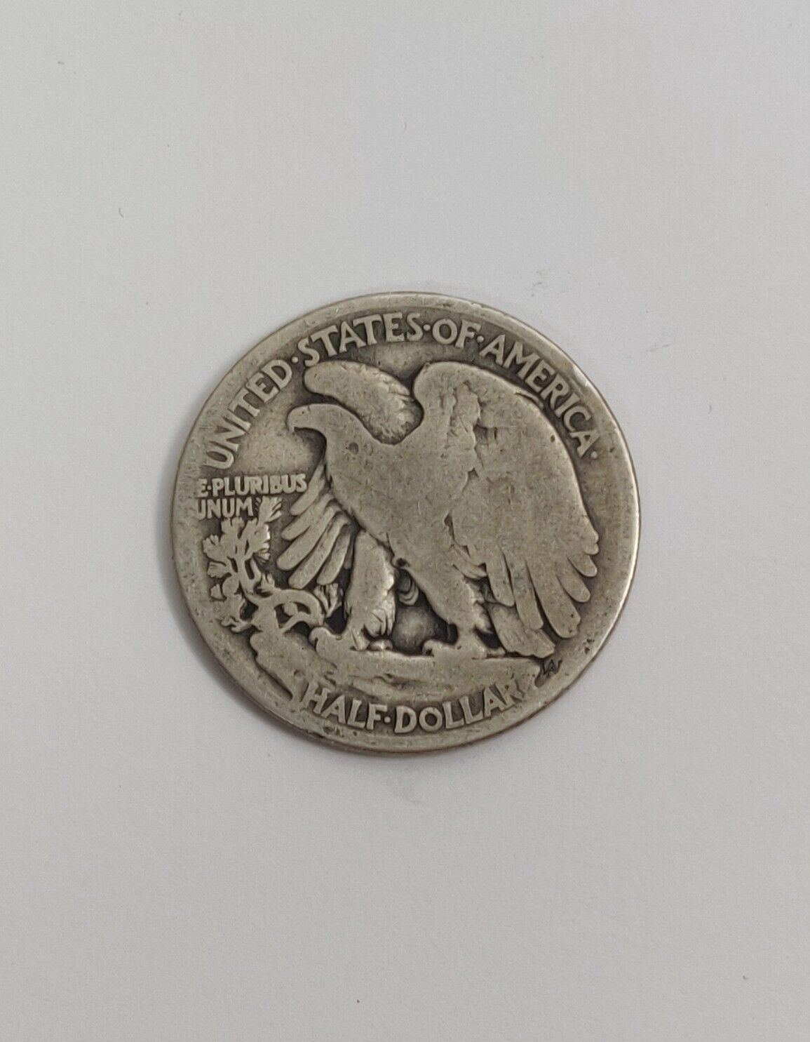1916-D OBVERSE WALKING LIBERTY HALF DOLLAR