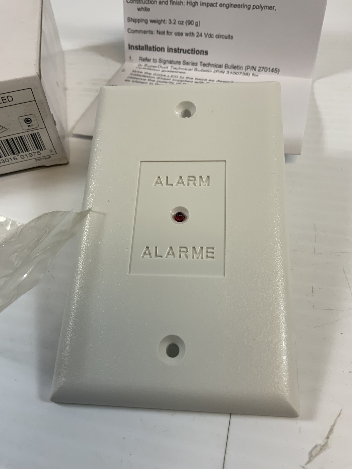New EDWARDS SIGA-LED Indicator Remote L.E.D.