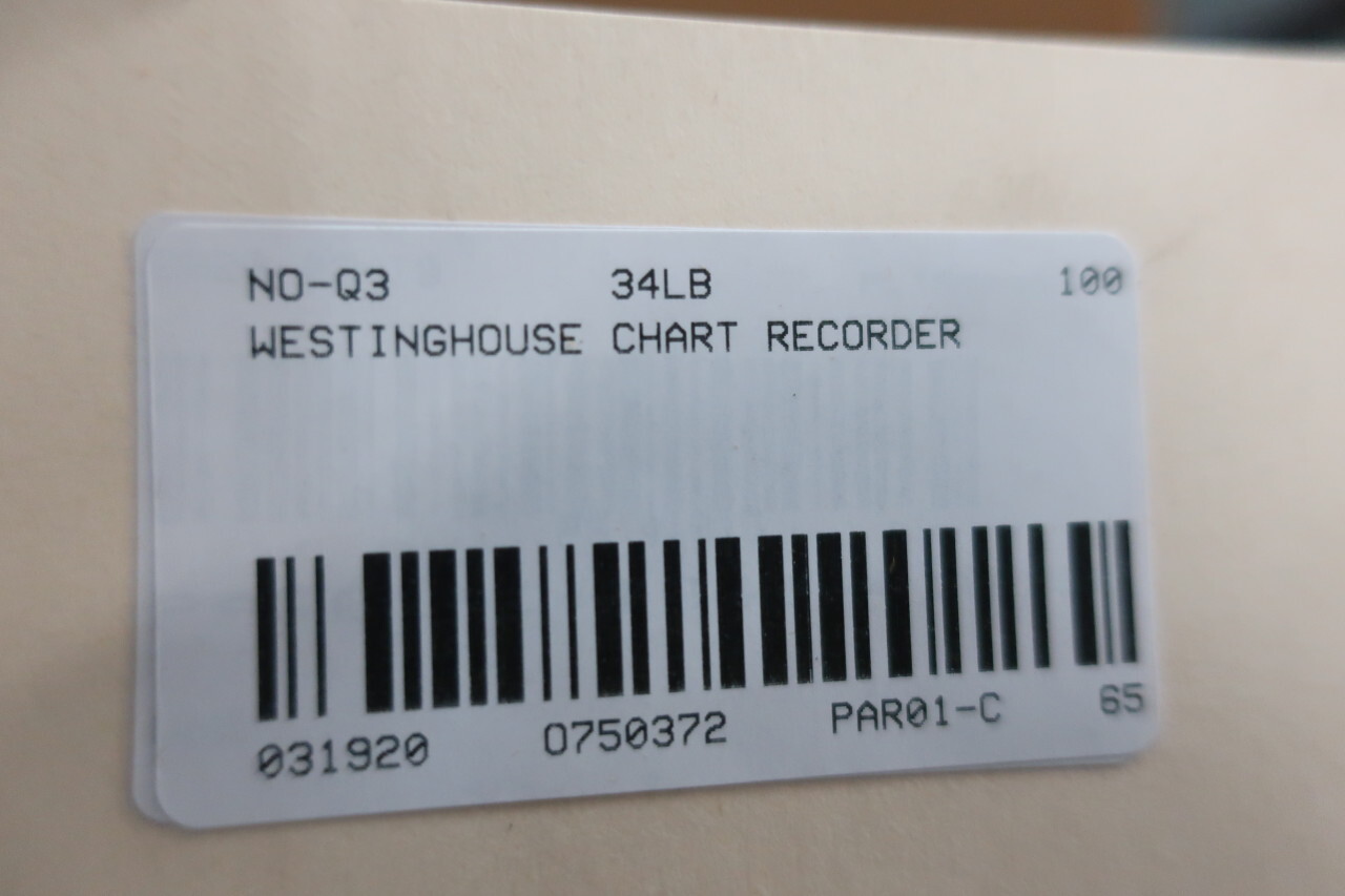 Westinghouse 174501 Chart Recorder
