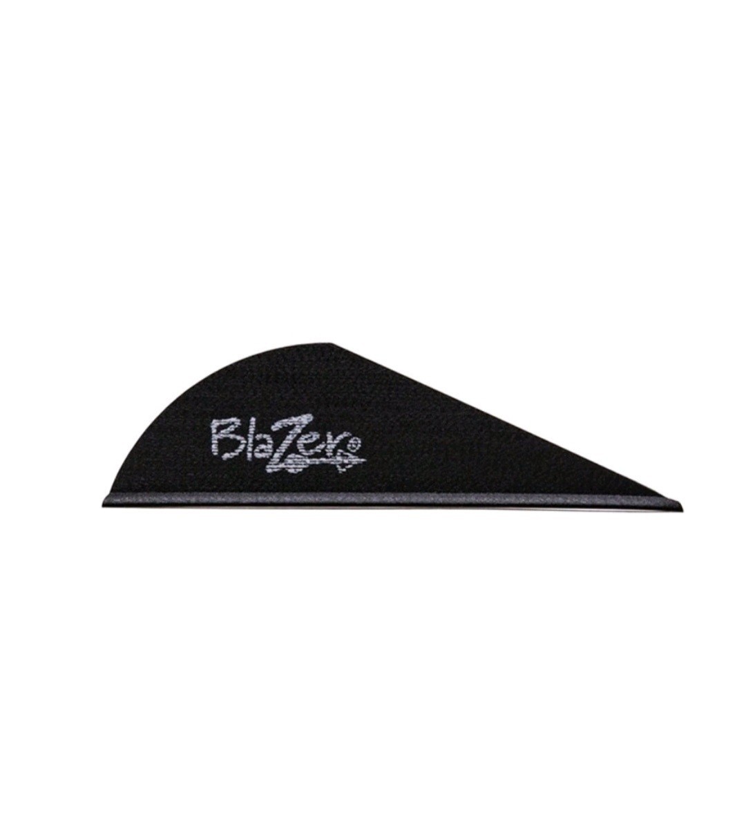 60 Black Bohning Blazer 2 Inch Archery Arrow Vanes