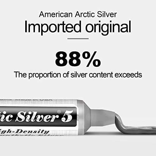 Thermal compound paste high density silver 3 point five gram