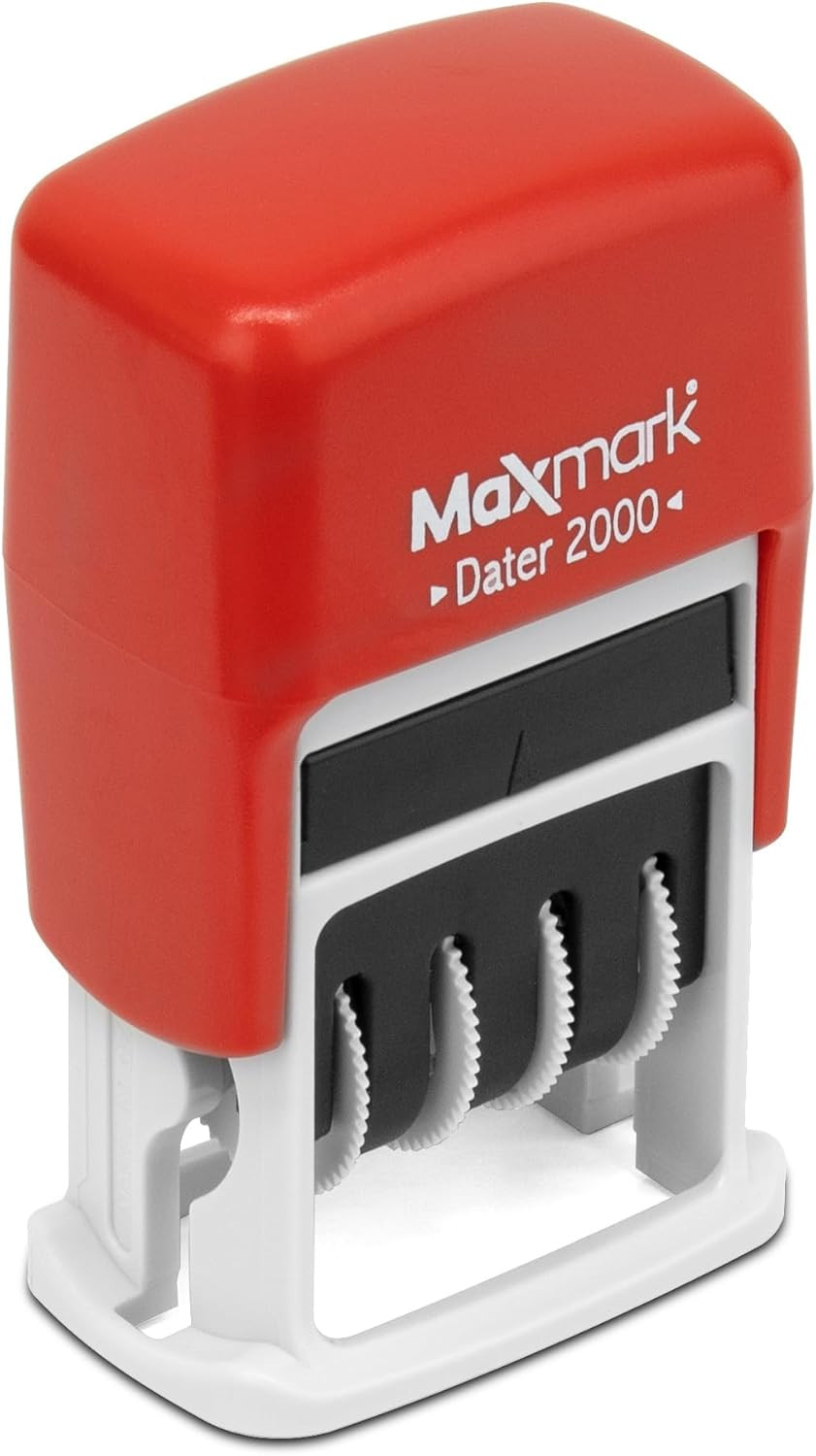 Dater 2000 Self Inking Date Stamp - Red