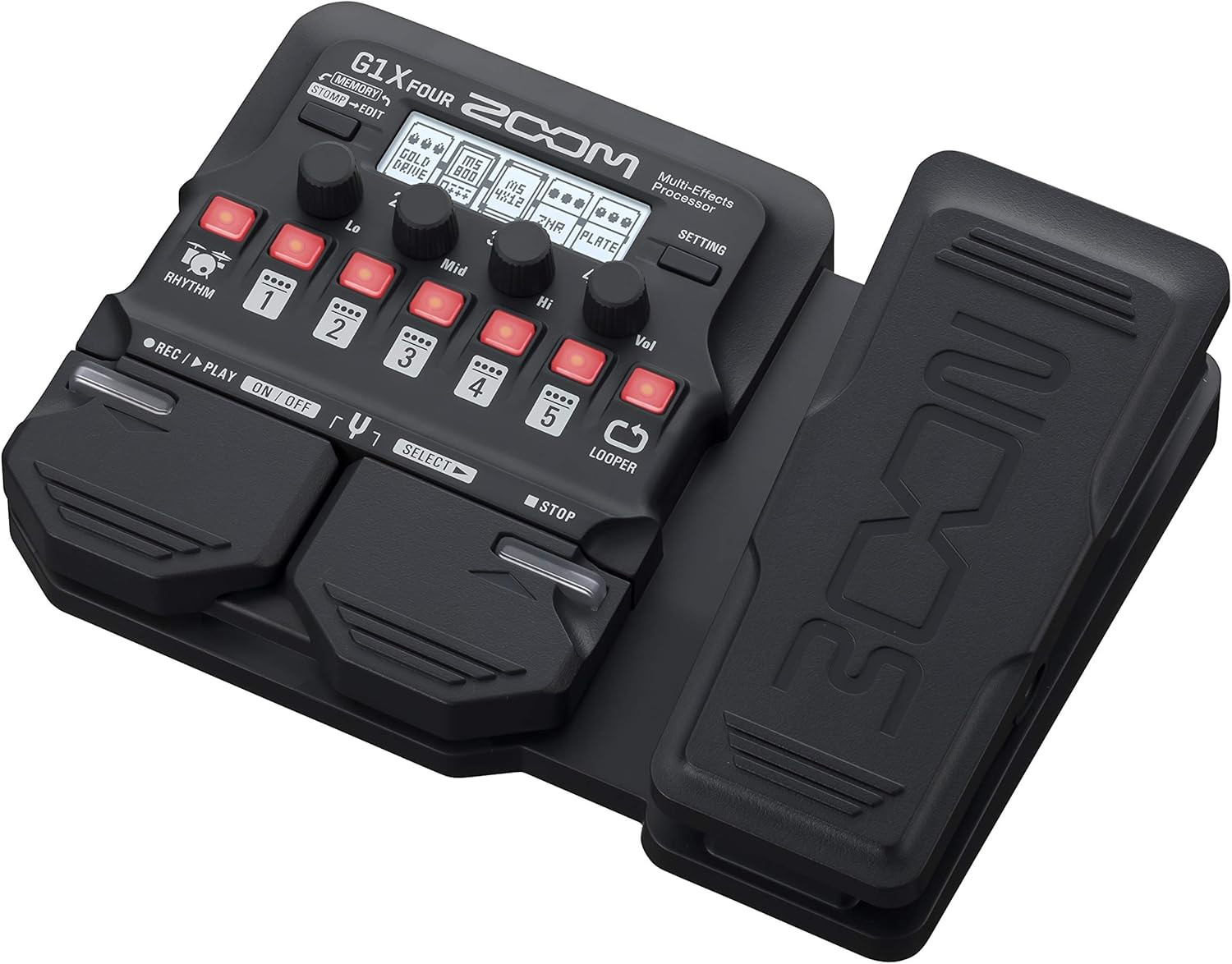 G1X FOUR Guitar Multi-Effects Processor with Expression Pedal, 70+ Effects & Amp