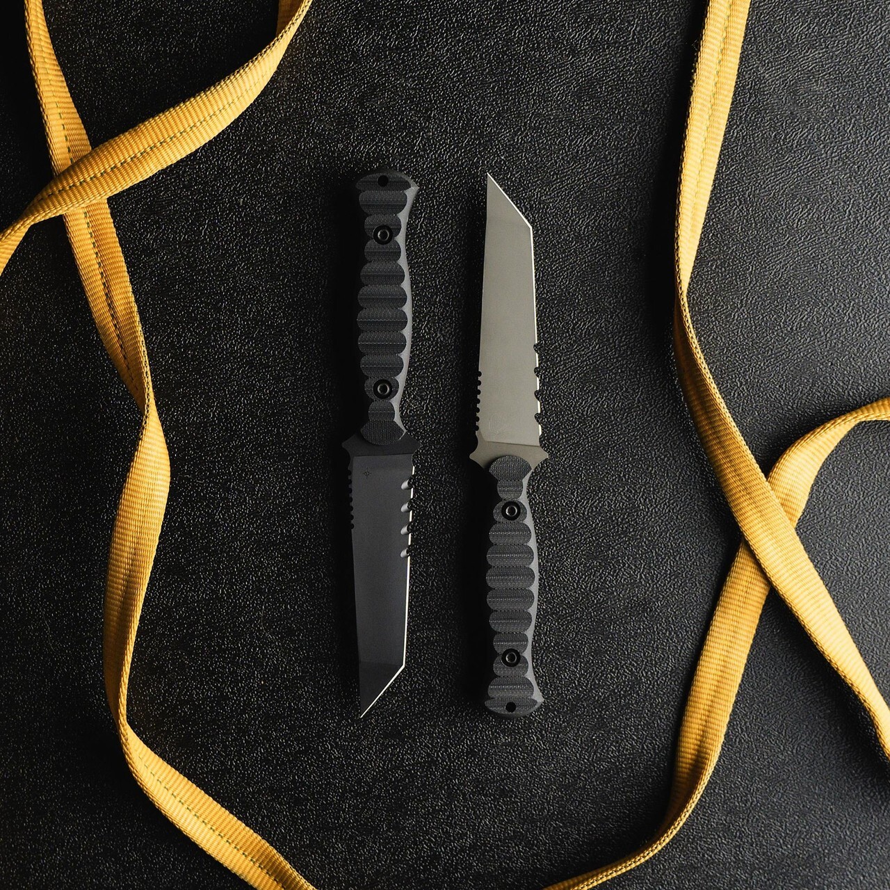 Toor Overlord Fixed Blade Knives 4.5" Plain/Serrated Edge