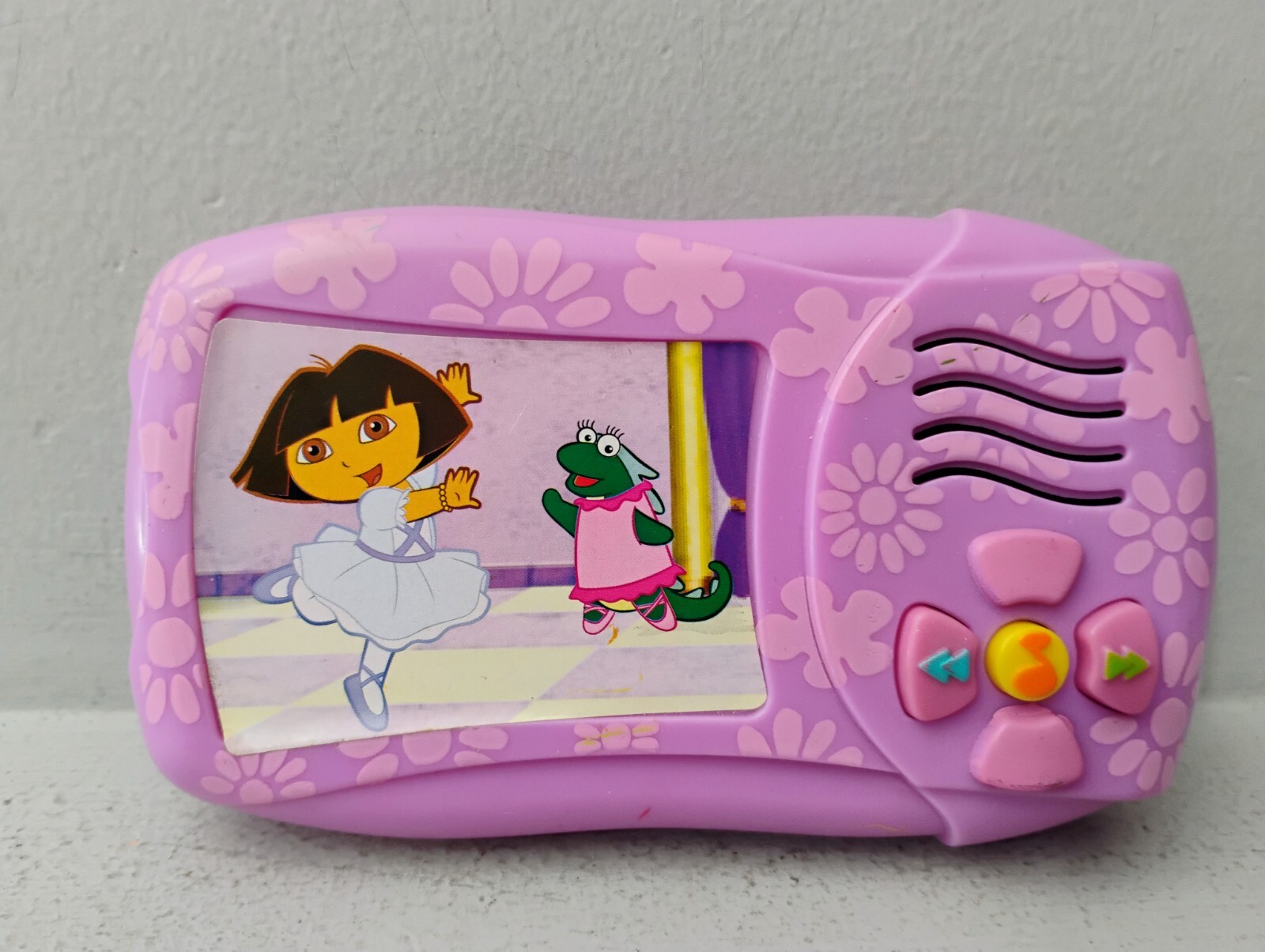 Vintage 2007 Dora The Explorer Style Your Own Music Player Toy WORKS