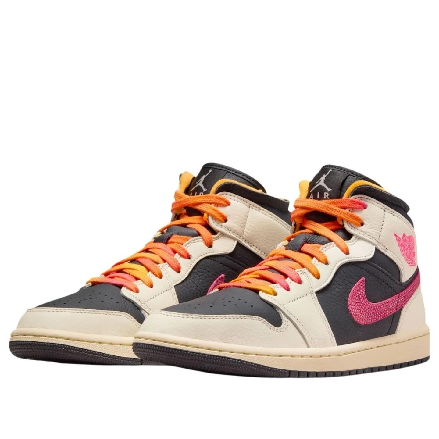 Nike Air Jordan 1 Mid SE Edge Flight Club (Women's) IB7007-107 New