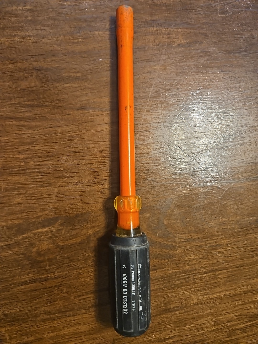 Compositools Insulated 3/8×6 Nut Driver Ct31232