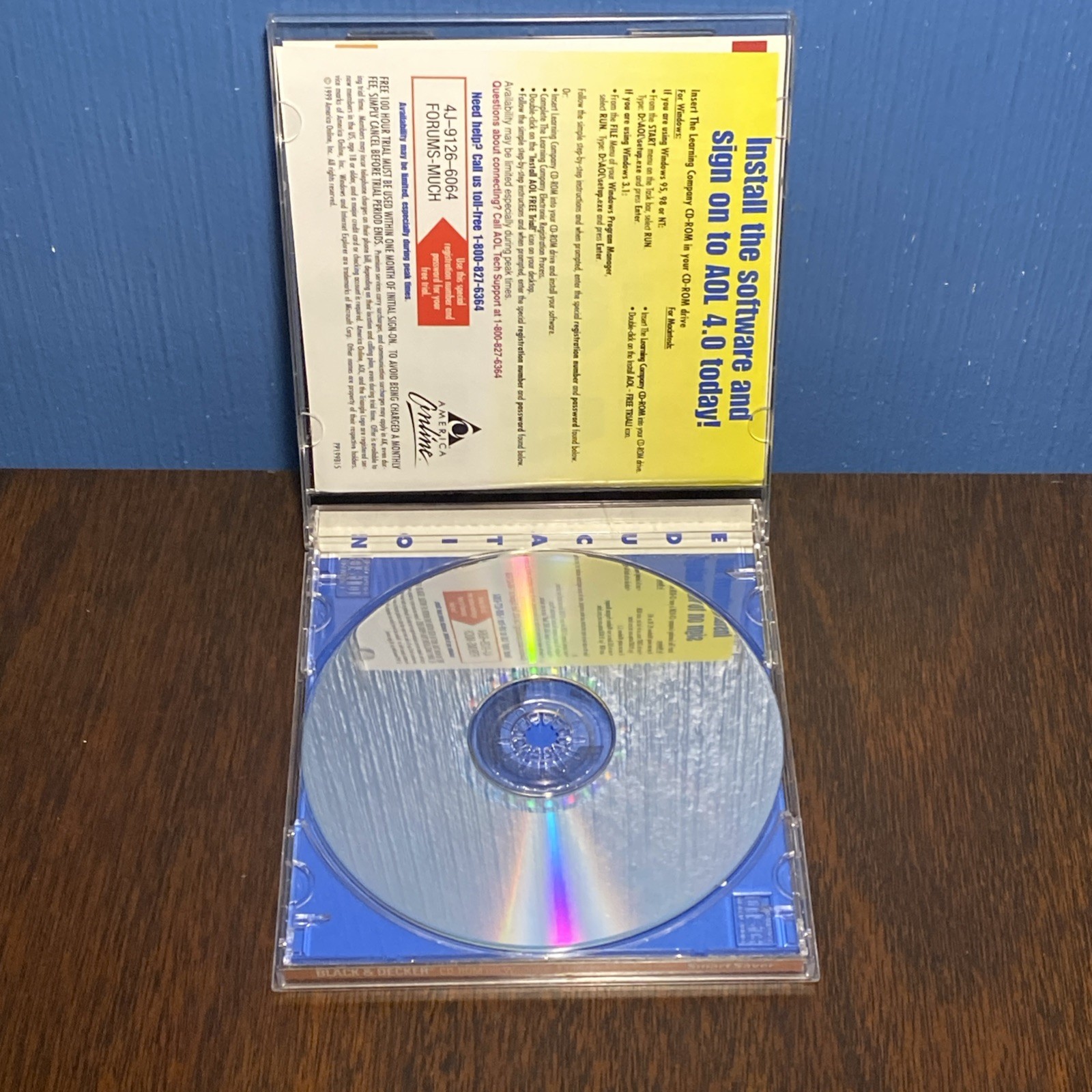 VINTAGE Black & Decker Everyday Home Repairs PC CD Rom 90s Educational Software