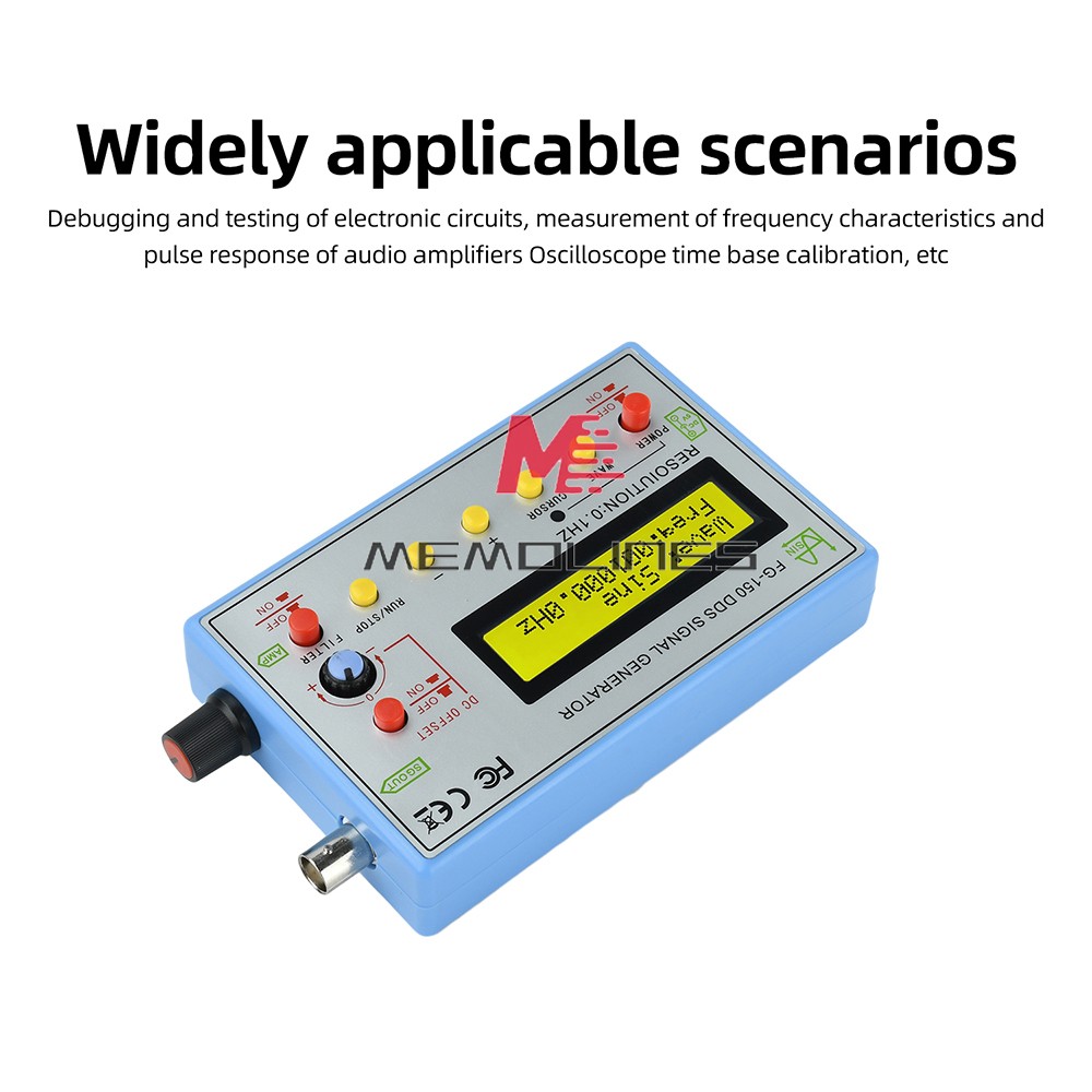 FG-150 DDS High-Precision Frequency Signal Generator with 15 Adjustable Waveform