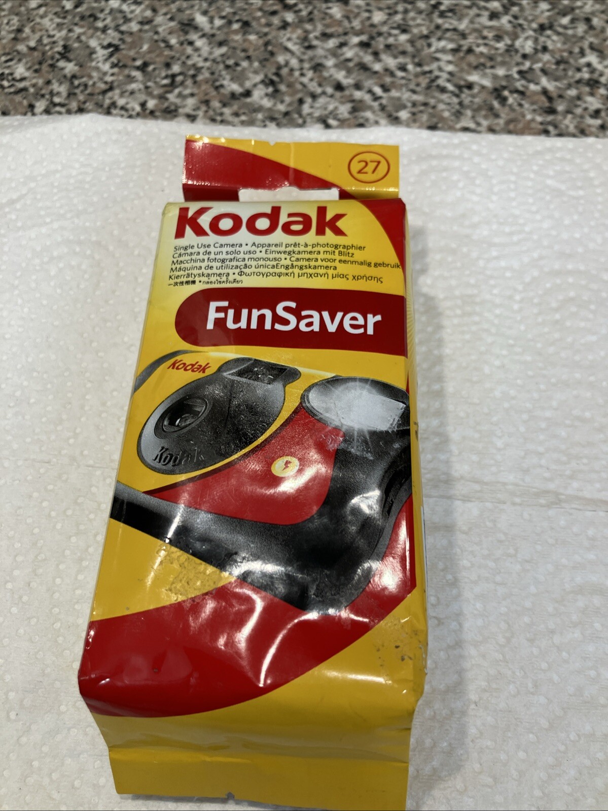 Kodak Funsaver 35mm 27 Exposure Single Use Camera