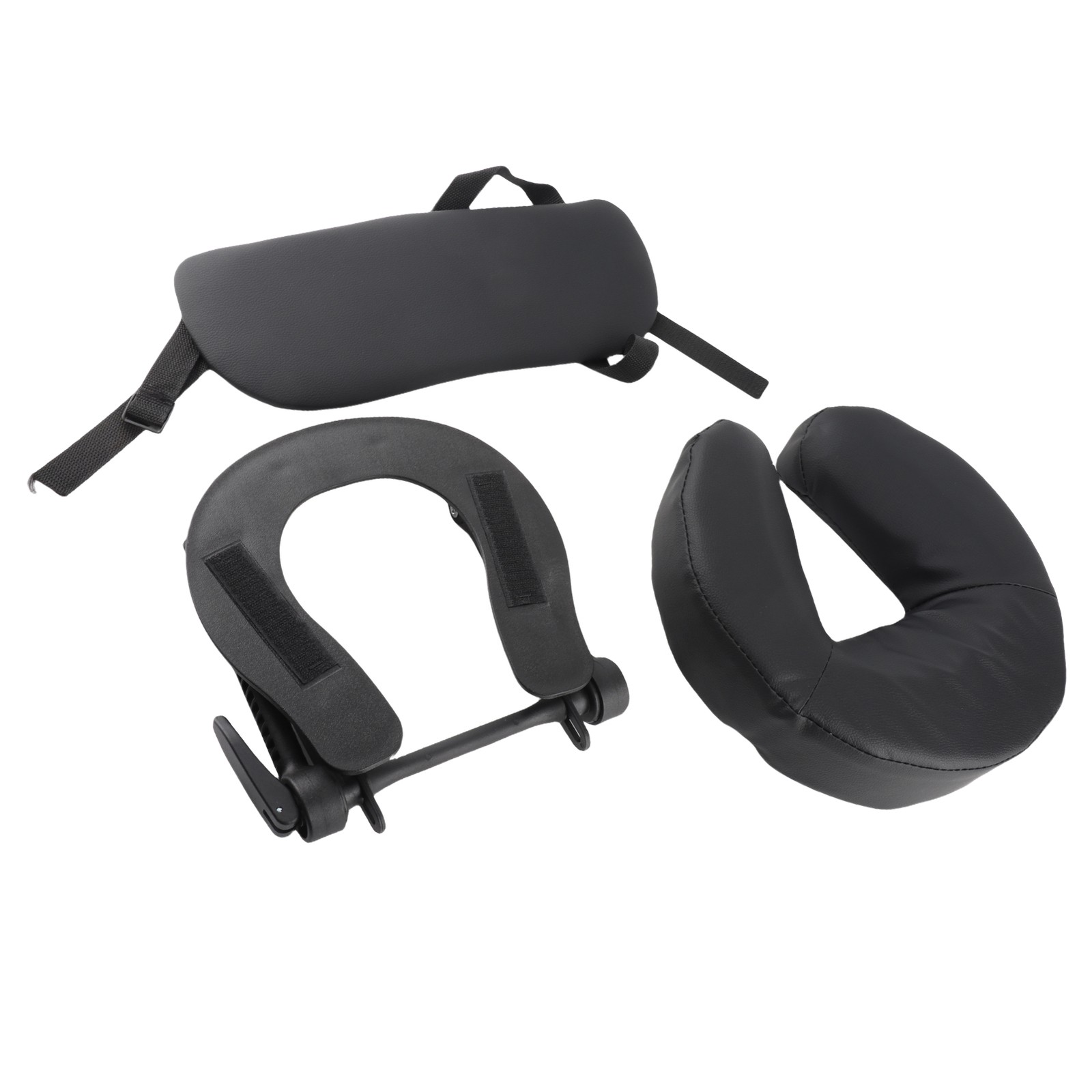 Beauty Bed Headrest Cradle U Shape Adjustable Folding Massage Table Face Cradle