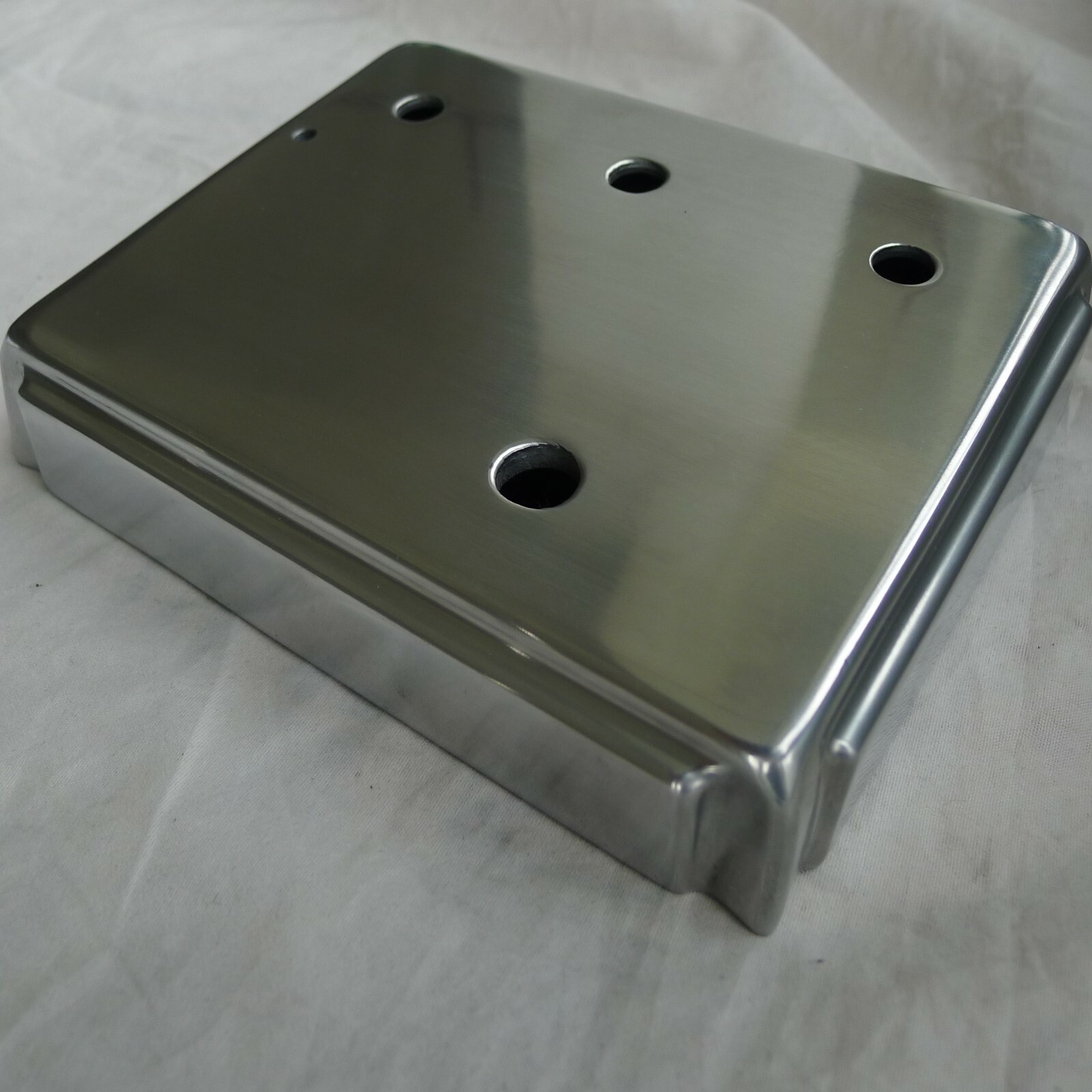 DIY Overdrive Effects Pedal Project Box Case With PCB/Pots/Wire Kits Silver