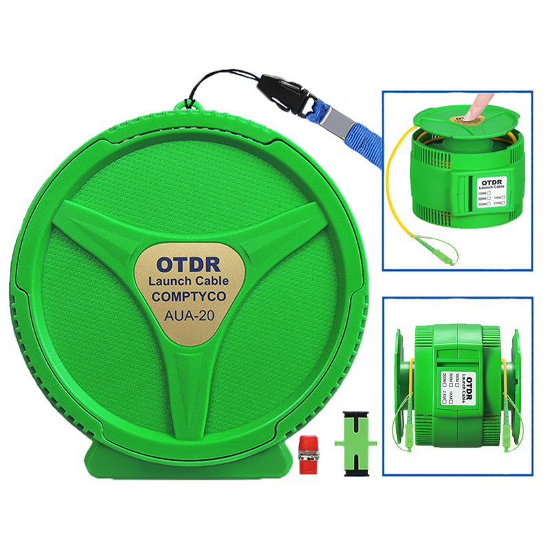 Single-mode 150M~2KM SC/APC -SC/APC OTDR Fiber optic testing extension cable
