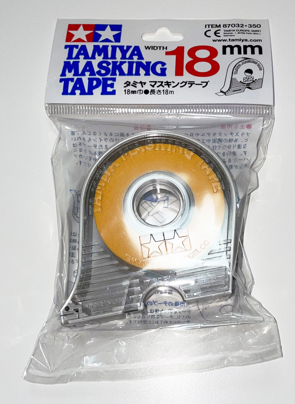 Tamiya 87032 Masking Tape 18MM With Dispenser - US Fast Ship 100% Genuine