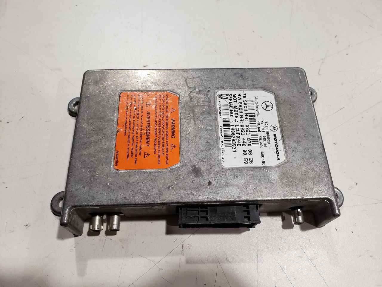 Communication Module - 2006 Mercedes SL55 Convertible - 05-07 OEM A2218700826