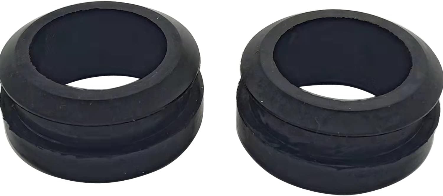 2 pcs Rubber Breather Grommets For Chrome Steel Valve Covers O.D. 1/4" I.D. 1"