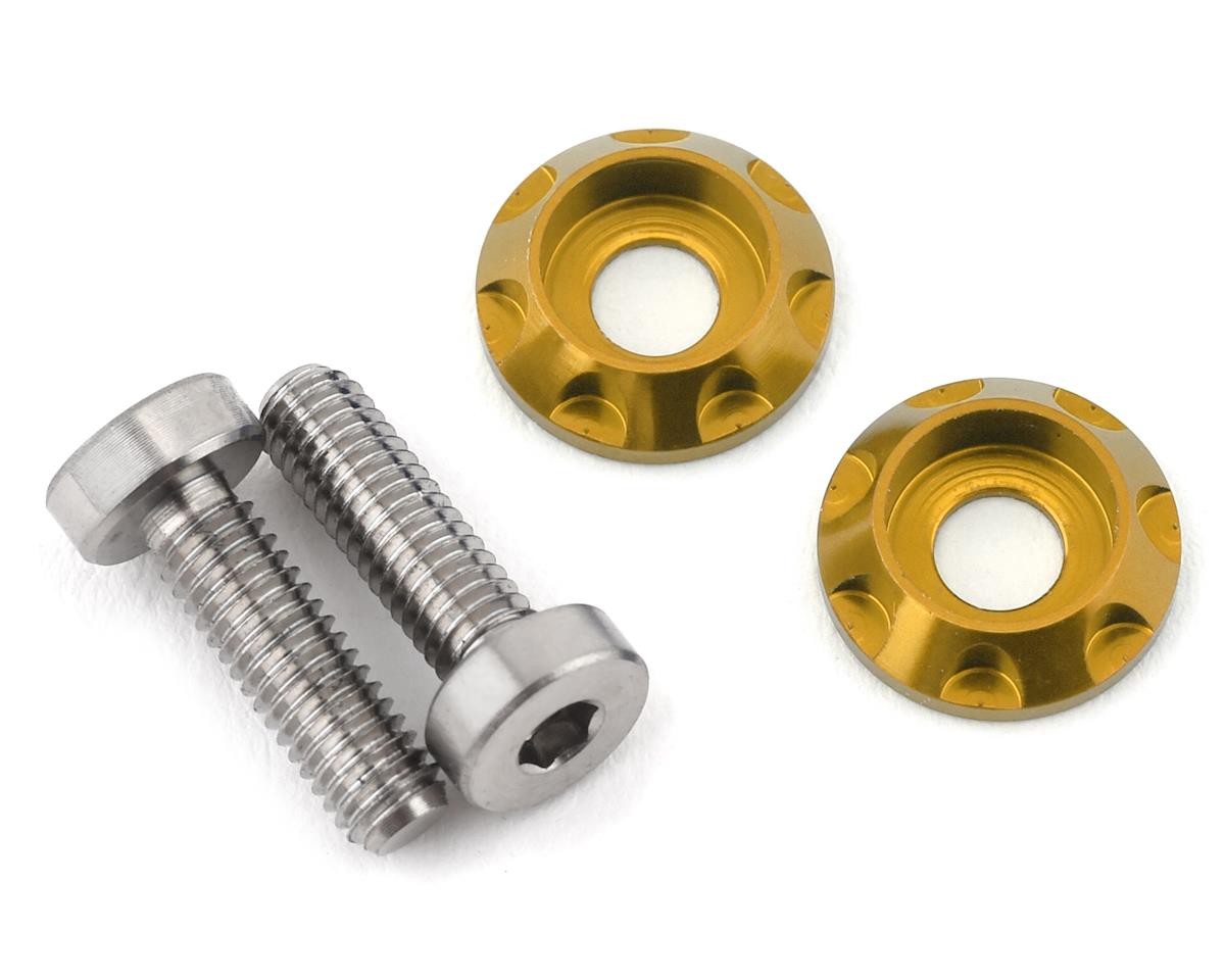 175RC 3x10mm "High Load" Titanium Motor Screws (Gold) [175-10457]