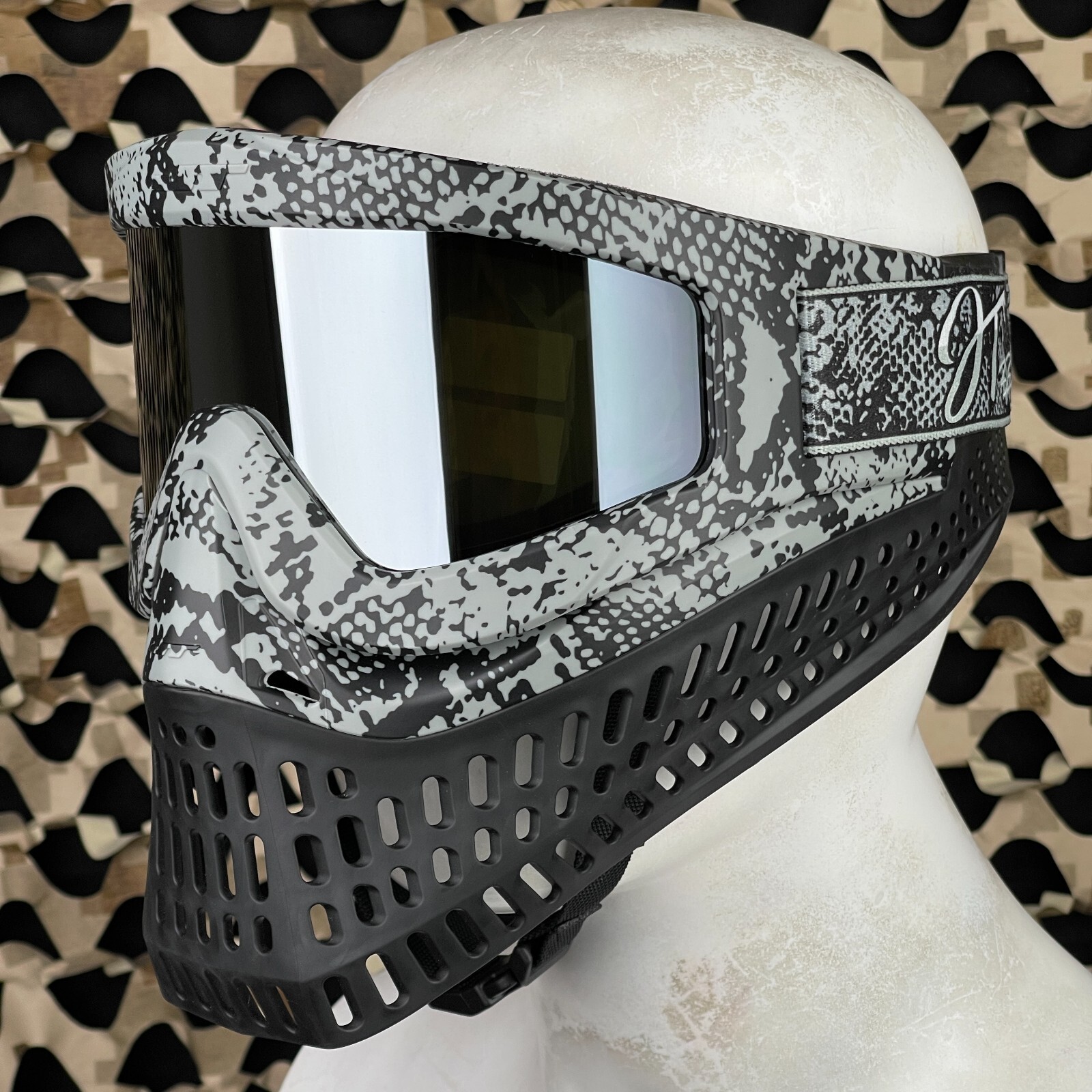 NEW JT ProFlex X Paintball Mask w/ Quick Change - LE Billy Bernacchia Snake Skin