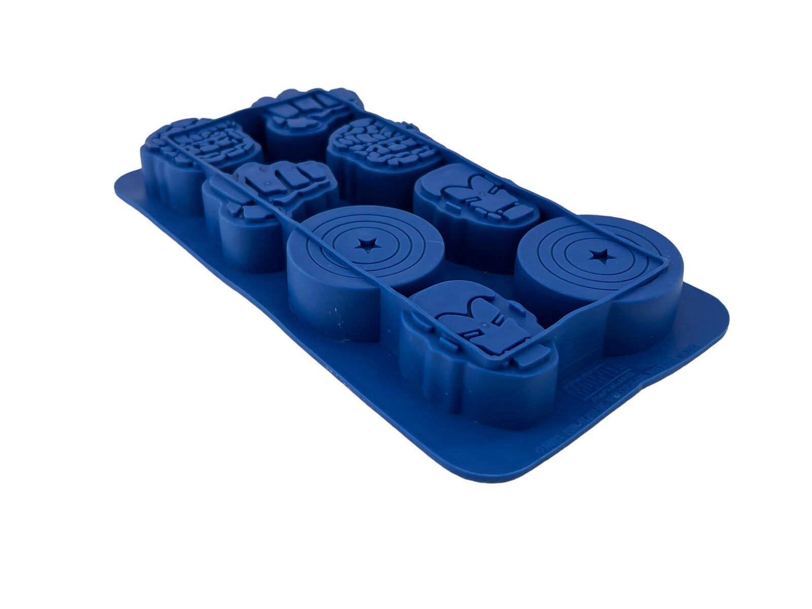 Marvel Comics Heroes Silicone Ice Cube Tray Mold Iron Man Captain America Thing