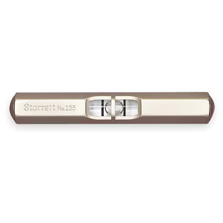 Starrett 135B Pocket Level, 3 1/2 In, 1 Vial