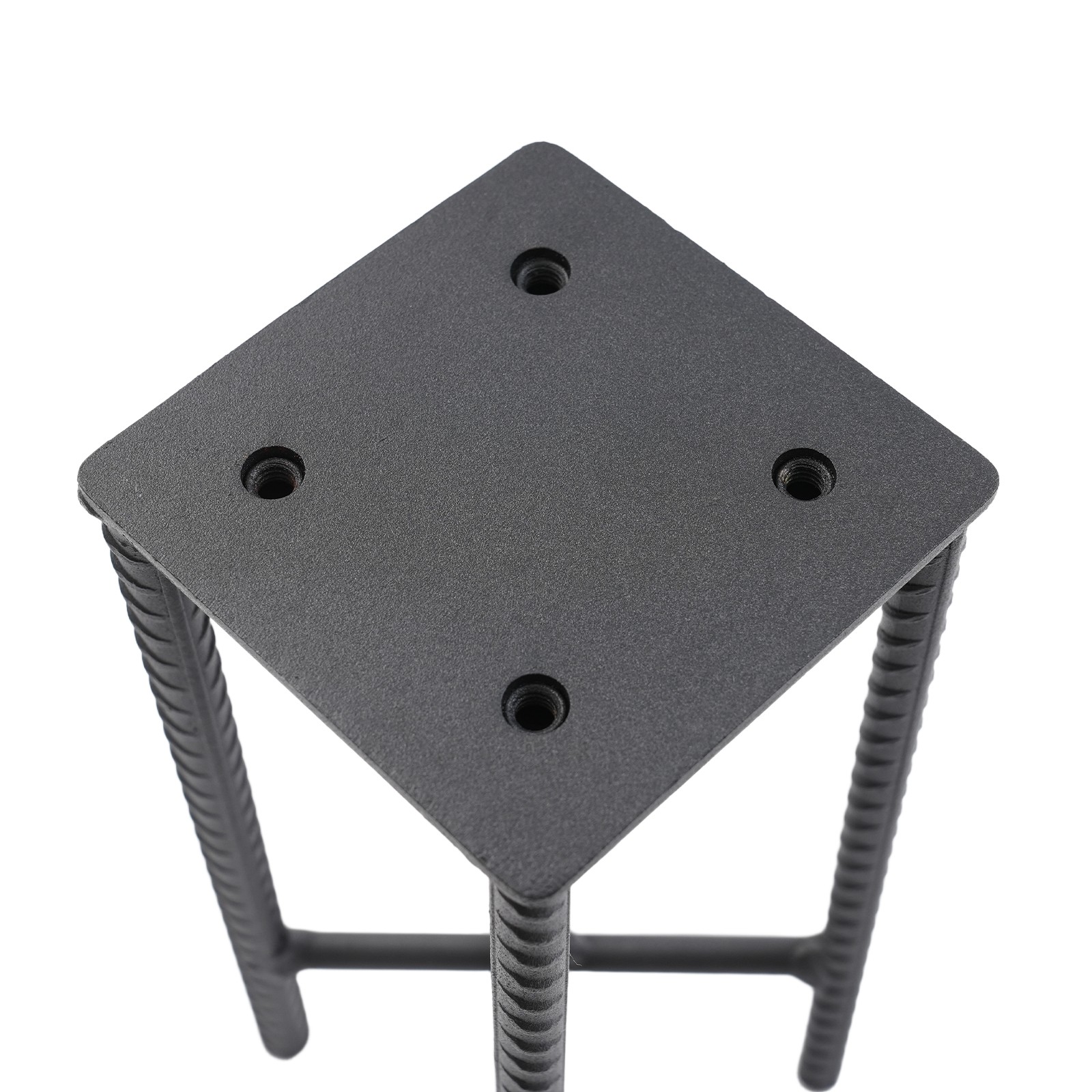 8Pcs Post Base Holders Multi-Functional U-Shape Concrete Foundation Fence Set