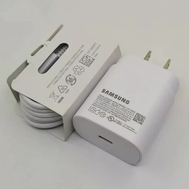Original Samsung Galaxy A12 Galaxy A42 Super Fast Wall Charger & Type C Cable