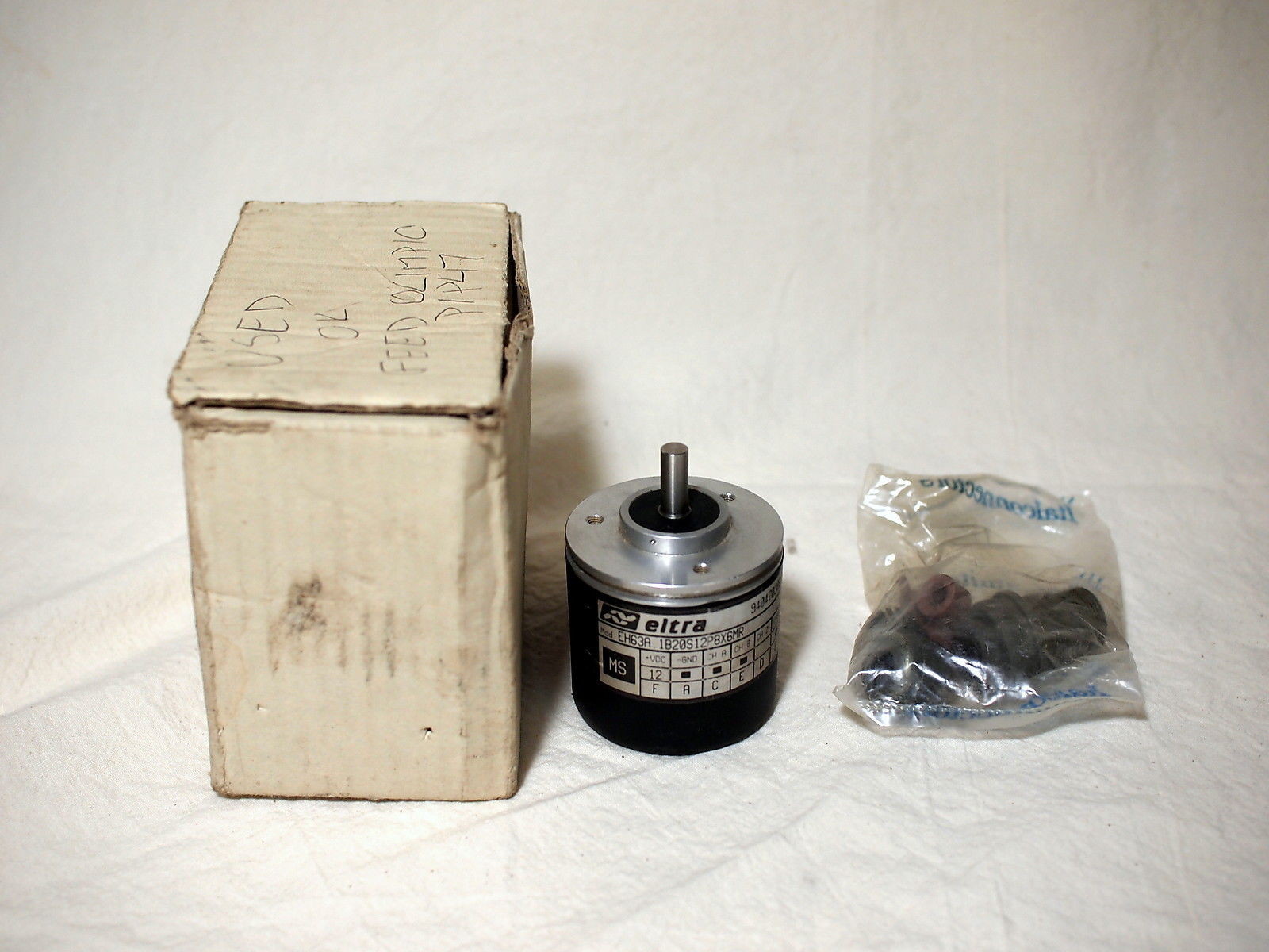 ELTRA EH63A 1B20S12P8X6MR ROTARY INCREMENTAL ENCODER (3C)
