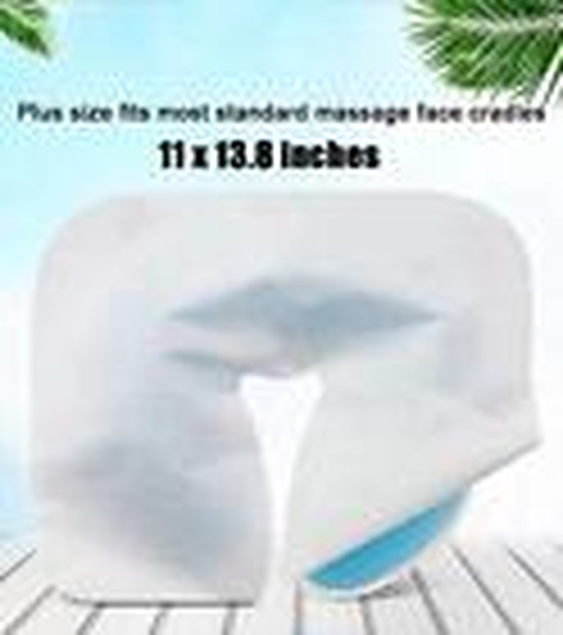 120 Count Disposable Face Cradle Covers for Massage Table Massage Chairs