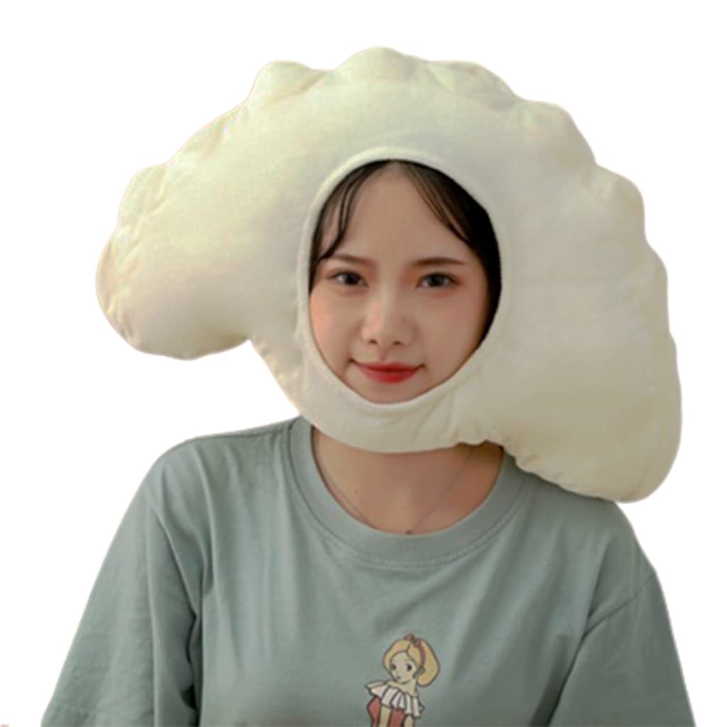 EINCORN Lovely Chinese Dumpling Hat - Cute Dumpling Windproof Headgear Gift f...